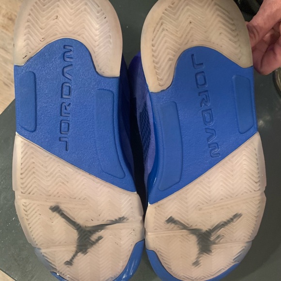 Men’s Air Jordan 5 Retro- Blue Suede - Picture 7 of 7